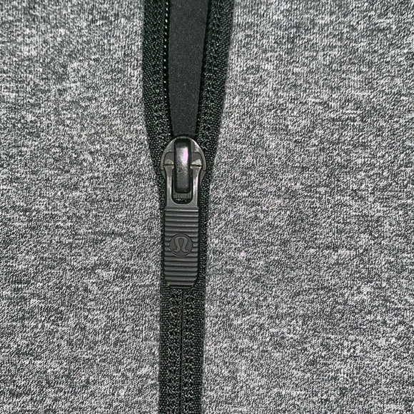 Dark Gray Lululemon Zip up fleece jacket - Picture 7 of 10